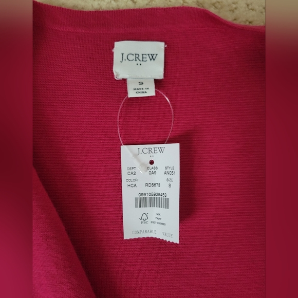 Nwt raspberry pink open cardigan - Picture 2 of 2